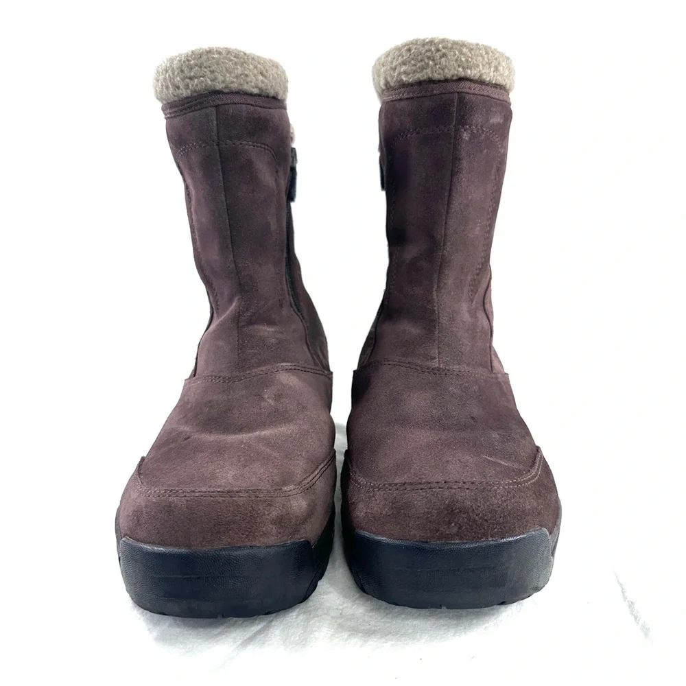 Sorel Buxton Men Size 8.5 Brown Suede Duck Boot Winter Waterproof NM1435204